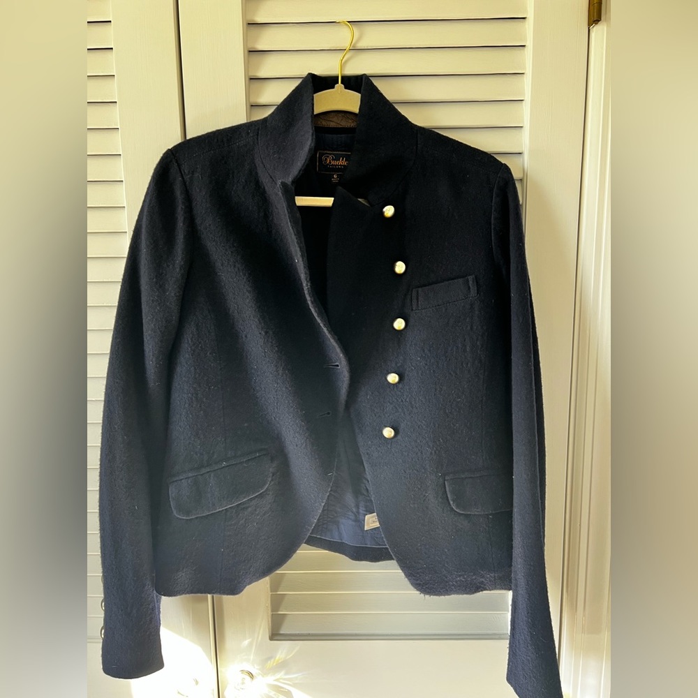 Buckley Tailors sold at J.Crew size 6 wool blazer
